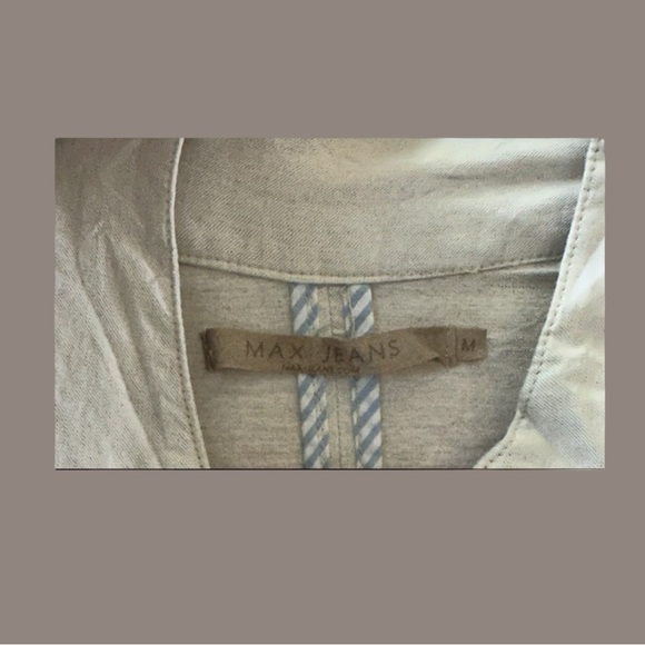 Max Jeans Military/Utility Style Jacket! Excellent Condition! - Picture 8 of 9